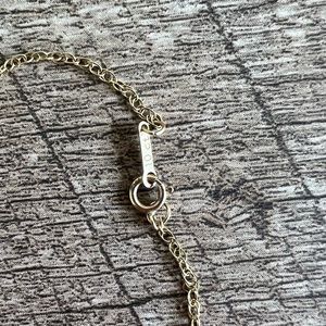 10k yellow gold thin delicate chain necklace